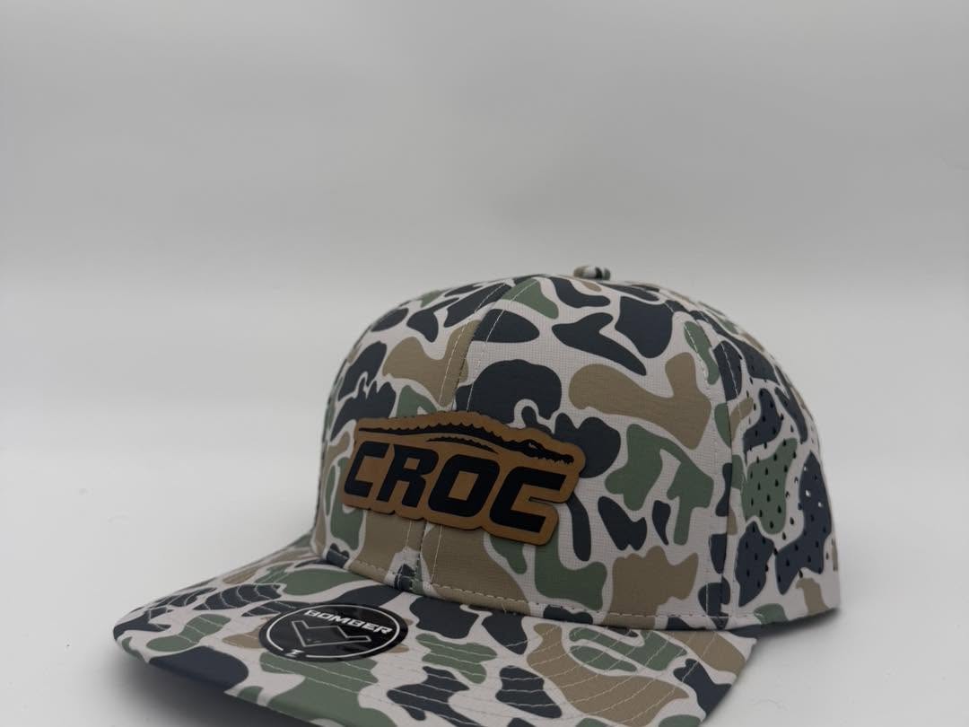 CROC camouflage performance hat