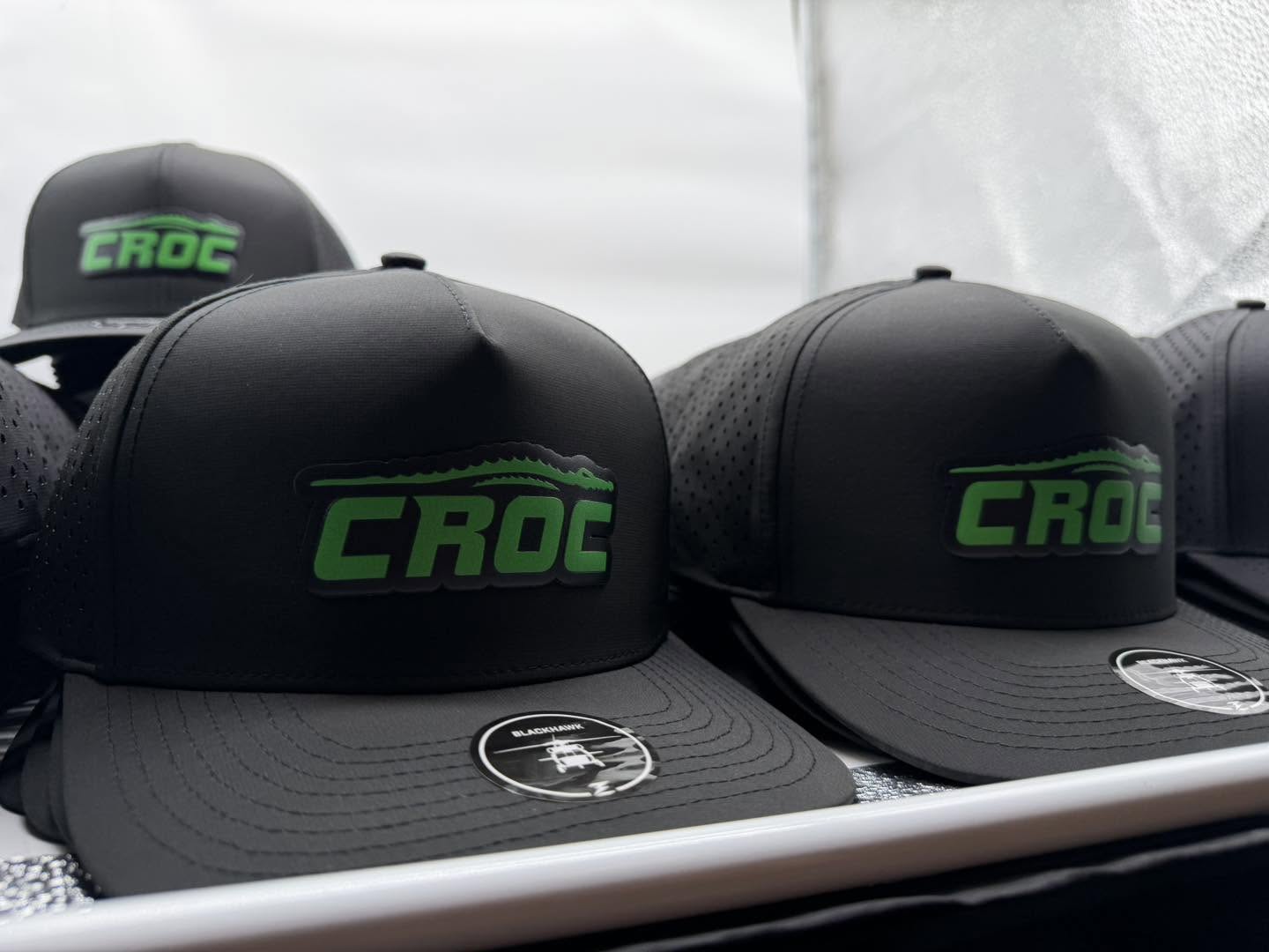 CROC branded hats